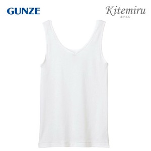 グンゼ インナー キテミル(kitemiru) タンクトップ ホワイト M MF5054A