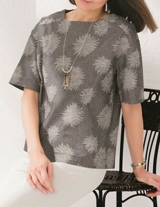 T-shirt Floral Pattern Made in Japan