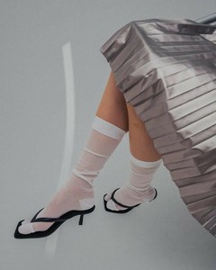 FAKUI LOOSE SHEER TABI SOCKS WHITE　　ルーズシアー足袋ソックス