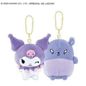 ■2025SS　先行予約■　サンリオキャラクターズ　ニコぬいキーホルダー　クロミ＆バク