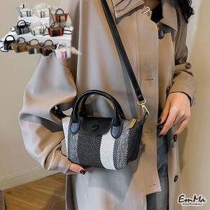 ショルダーバッグ 帆布 2way ハンドバッグ PU カラフル カジュアル  【2025SS】 WU1485
