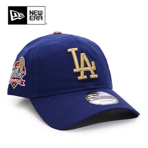 ニューエラ【NEW ERA】9TWENTY キャップ ワールドシリーズ チャンピオン ドジャース ゴールドコレクション