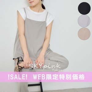 【WEB限定特別価格】セットアップ風オールインワン　サロペット　 skypink東京 2025新作