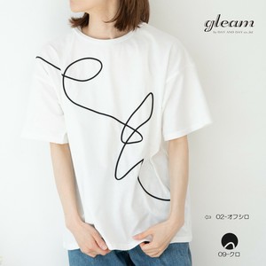 T 恤/上衣 刺绣 新商品 2025年 天竺棉 春夏