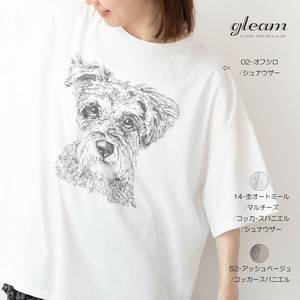 T 恤/上衣 新商品 2025年 天竺棉 印花 春夏