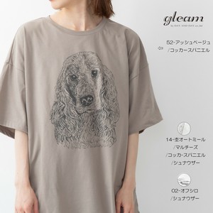 T 恤/上衣 新商品 2025年 天竺棉 印花 春夏