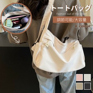 トートバッグ レディース 軽量 多機能 大きめ 柔らかい バッグ シンプル おしゃれ お買い物バック【L643】