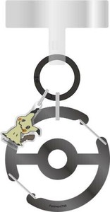 ポケットモンスター マルチリングプラス クリアカラビナ付き ミミッキュ POKE-987D