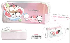 【2025年春夏新作】【新生活】【もちもちぱんだ】ミニポーチ付きBOXペンケース　フルーツパーティー