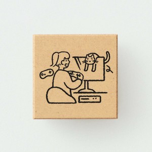 サンカケル スケジュールスタンプ ただいま休けい中 ゲーム SKR-TK03