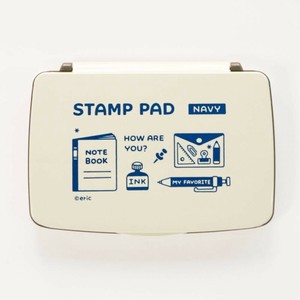 eric STAMP PAD スタンプパッド ネイビー SPE-N22
