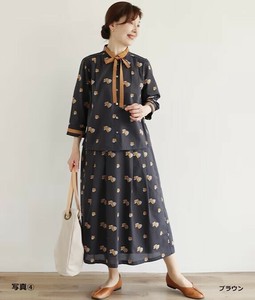 裙子 花朵 提花 褶皱裙