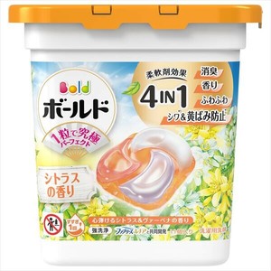 ボールドジェルボール4D心弾けるシトラス＆ヴァーベナの香り本体 【衣料用洗剤】