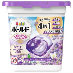ボールドジェルボール4D心安らぐホワイトラベンダー＆ジャスミンの香り本体 【衣料用洗剤】