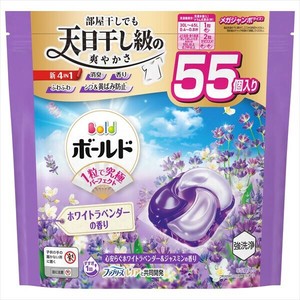 ボールドジェルボール4D心安らぐホワイトラベンダー＆ジャスミンの香りつめかえメガジャンボサイズ