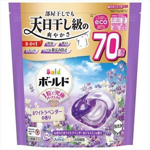 ボールドジェルボール4D心安らぐホワイトラベンダー＆ジャスミンの香りつめかえ超メガジャンボサイズ