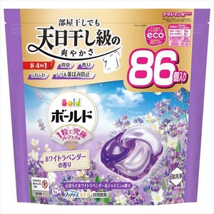 ボールドジェルボール4D心安らぐホワイトラベンダー＆ジャスミンの香りつめかえテラジャンボサイズ