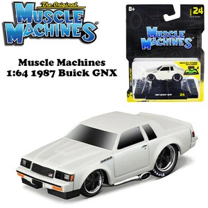 Muscle Machines 1:64 1987 Buick GNX White 【マッスルマシン】ミニカー
