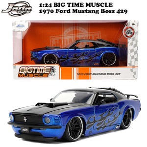 JADATOYS 1:24 BTM 1970 Ford Mustang Boss 429 ミニカー