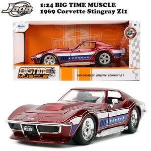 JADATOYS 1:24 BTM 1969 Corvette Stingray ZL1 ミニカー