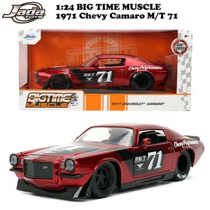 JADATOYS 1:24 BTM 1971 Chevy Camaro M/T 71 ミニカー