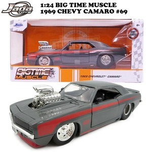 JADATOYS 1:24 BTM  1969 Chevy Camaro #69 ミニカー
