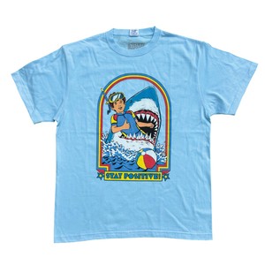 Steven Rhodes Tシャツ【Stay Positive】アメリカン雑貨