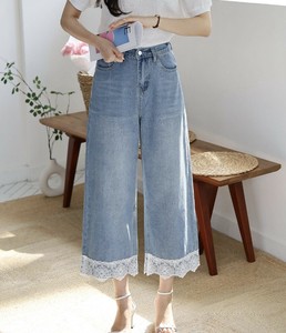 Denim Cropped Pant 9/10 length [S/S NEW]