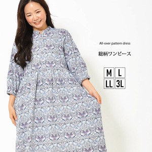 Casual Dress Geometric Pattern Summer Band Collar Spring