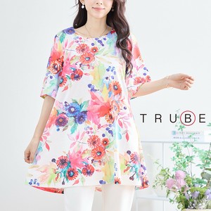 T 恤/上衣 花朵 L尺寸 长衫
