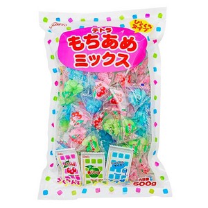 【お菓子】『テトラもちあめミックス 500g　1袋上代￥1100』