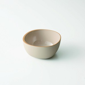 Side Dish Bowl Beige Made in Japan
