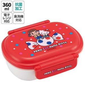 【スケーター】抗菌 ふわっとフタタイトランチボックス 【ペコちゃん ハローキティ】日本製