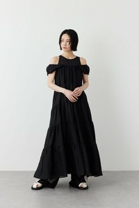 背带裤/连体裤 分层洋装/连衣裙