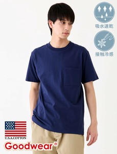 【2025春夏新作】USAコットン吸水速乾ポケットTシャツ