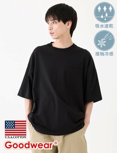 【2025春夏新作】USAコットン吸水速乾SUPER BIGポケットTシャツ