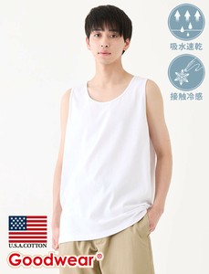 【2025春夏新作】USAコットン吸水速乾BIGタンクトップ