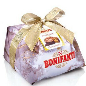 【予約商品】受注締切6/30【ボニファンティ】チョコレートチップ入りパネットーネ　クリスマス｜ギフト