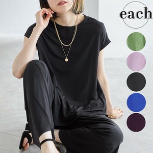 【6末-7上予約販売】再入荷【each 新作】フレンチスリーブ セットアップ　人気　2025ss 新作入荷　each東京