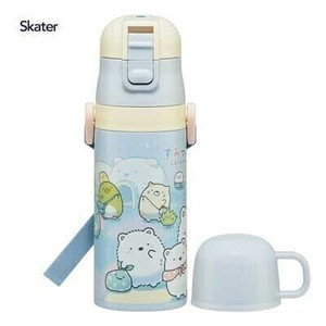 Water Bottle Sumikkogurashi Skater Stainless Steel Bottle 2-way