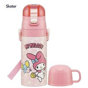 Water Bottle 2Way My Melody Skater Stainless Steel Bottle