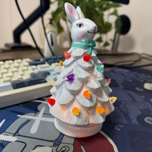 Store Material for Christmas Christmas Tree Rabbit