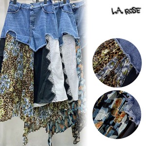 Skirt Chiffon Switching
