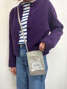 ニットショルダーバッグ