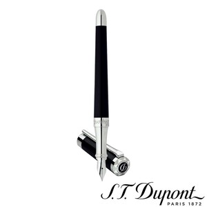 S.T. Dupont　エス・テー・デュポン　リベルテ 万年筆 ブラック&パラディウム　460674