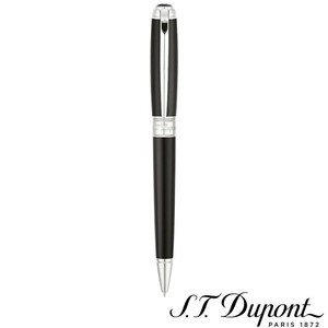 S.T. Dupont　エス・テー・デュポン　ラインD ボールペン　ブラックラッカー&パラディウム　415100M
