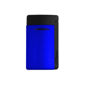 S.T. Dupont エス・テー・デュポン ミニジェット クロム ネオンブルー 010871