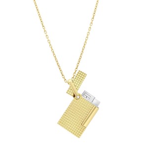 S.T. Dupont エス・テー・デュポン ライターネックレス ダイヤモンドヘッド ゴールド K27067CH