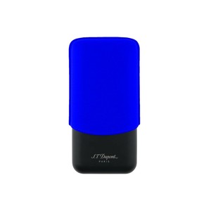 S.T. Dupont エス・テー・デュポン シガーケース3本 マット ネオンブルー 183416