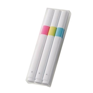 蛍光ペン3本セット　マーカー/筆記用具/ボールペン/マジック
